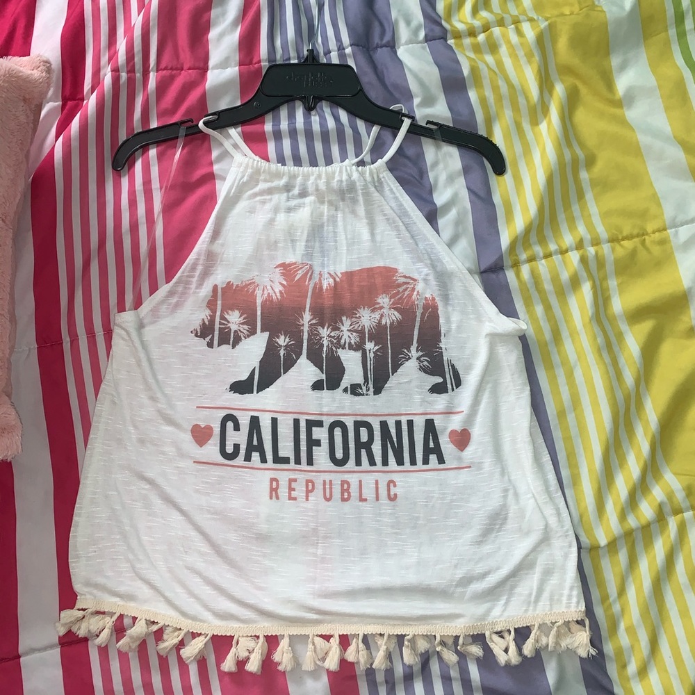 Charlotte Russe  💕California Republic tank top💕